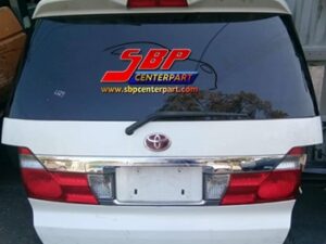 ฝากระโปรงหลัง/ ฝาท้าย TOYOTA   ALPHARD