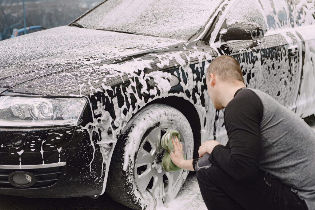 ล้างรถ