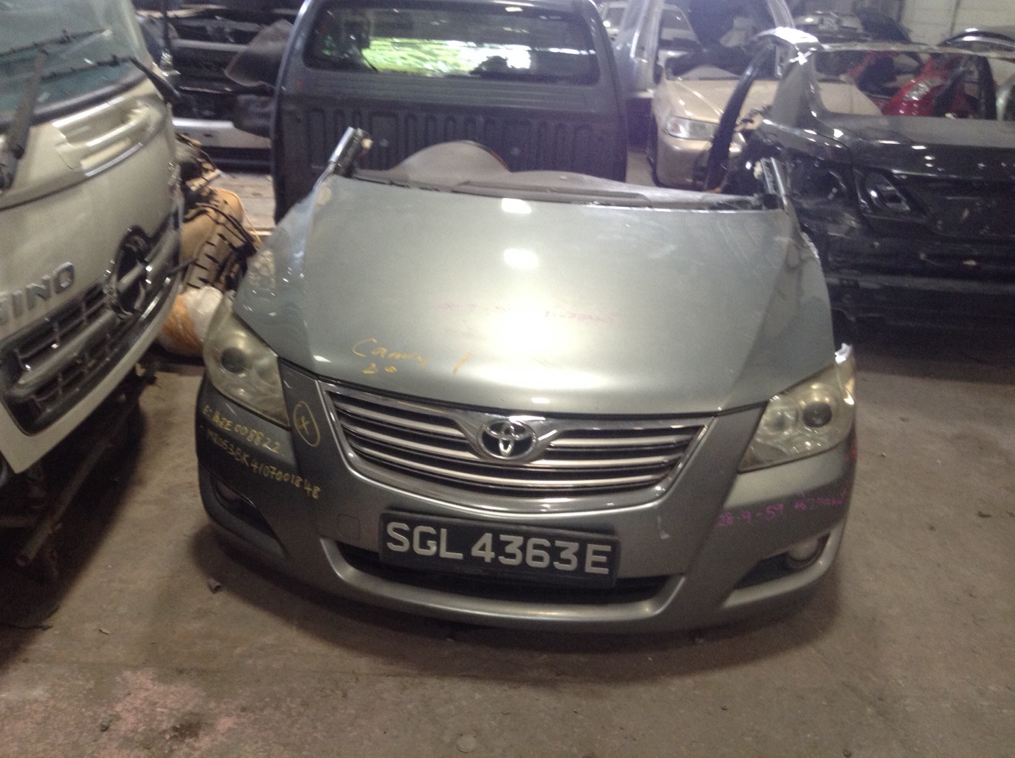 หัวตัดพร้อมเครื่องเกียร์พร้อมช่วงล่าง TOYOTA CAMRY 06-08
